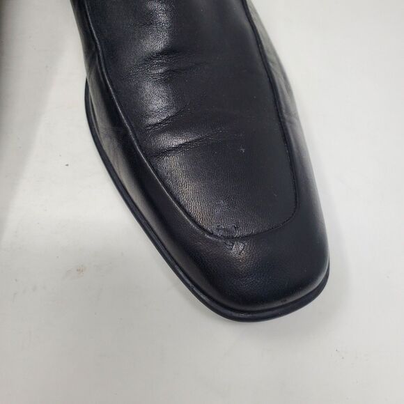 To Boot NY Adam Derrick Black Leather Slip-on Italian Loafer Men\'s Size EUR 40 main image 8
